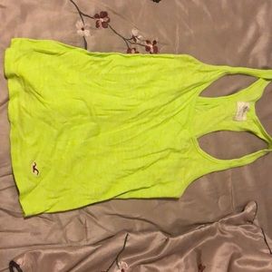 Green tank top